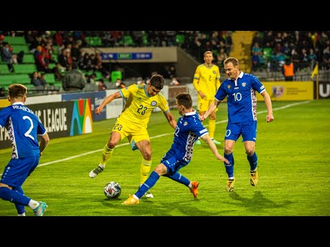 Обзор матча Молдова - Казахстан - 1:2. Лига Наций УЕФА. Первый матч