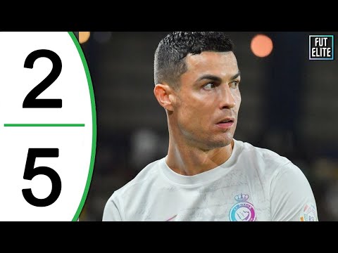 Al-Ittihad vs Al-Nassr 2-5 Highlights | CRISTIANO RONALDO 2 Goals &amp; Top Scorer of 2023