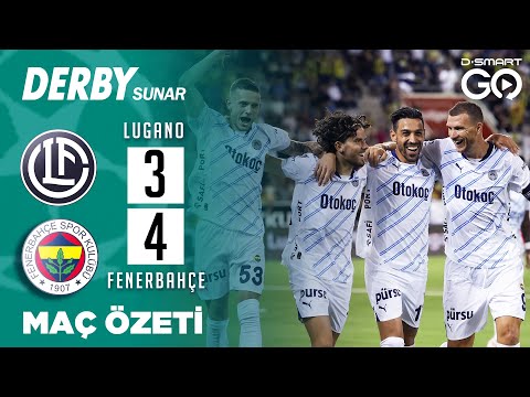 FC LUGANO 3-4 FENERBAHÇE | Geniş Maç Özeti | Şampiyonlar Ligi 2. Ön Eleme Turu İlk Maçı