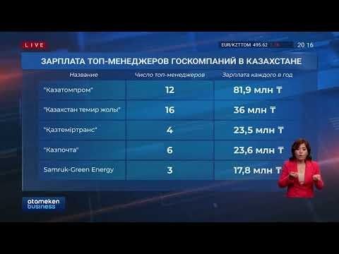 Какая зарплата у чиновников в Казахстане? Сколько миллионов тенге получают топ-менеджеры?