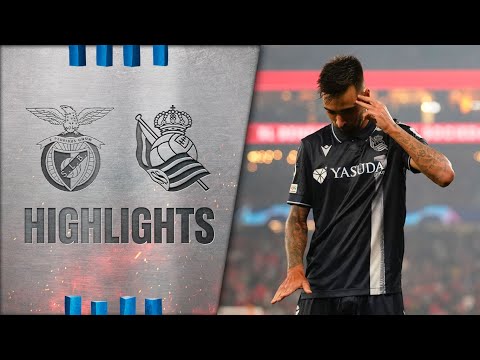 HIGHLIGHTS | Champions League | J3 | SL Benfica 0 - 1 Real Sociedad