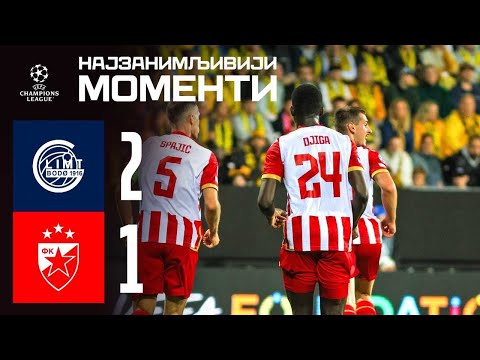 Bode Glimt - Crvena zvezda 2:1, highlights