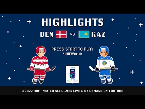 Highlights | Denmark vs. Kazakhstan | 2022 #IIHFWorlds