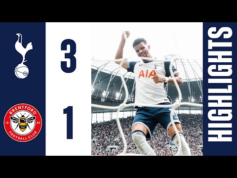 TOTTENHAM HOTSPUR 3-1 BRENTFORD | PREMIER LEAGUE HIGHLIGHTS | SOLANKE SCORES FIRST SPURS GOAL