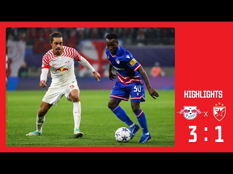 RB Lajpcig - Crvena zvezda 3:1, highlights