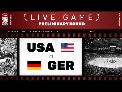 United States - Germany | Live | Group B | 2021 IIHF Ice Hockey World Championship