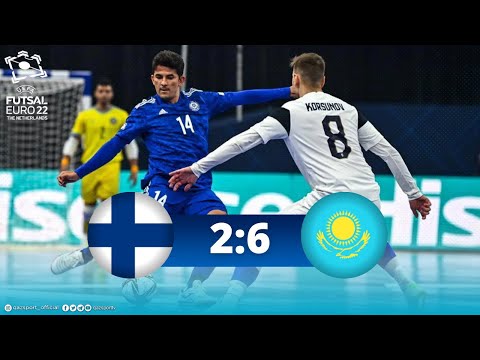 Обзор матча Финляндия - Казахстан - 2:6. EURO 2022. Групповой этап