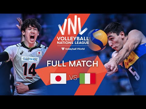 🇯🇵 JPN vs 🇮🇹 ITA - Full Match | Men&#039;s VNL 2022