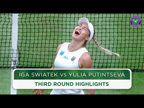 World No.1 KNOCKED OUT | Yulia Putintseva vs Iga Swiatek | Highlights | Wimbledon 2024