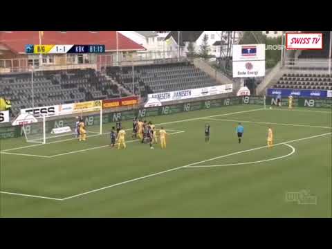 Буде/Глимт — Кристиансунн (2-1). Шикарный гол. Мариус Лоде.