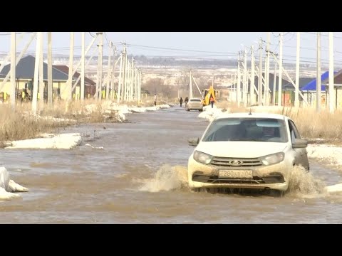 Первые подтопления зафиксированы в регионах Казахстана