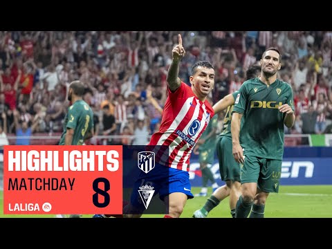 Resumen de Atlético de Madrid vs Cádiz CF (3-2)