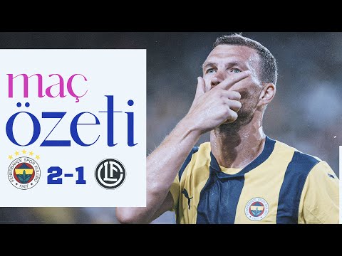 MAÇ ÖZETİ: Fenerbahçe 2-1 FC Lugano | UEFA Şampiyonlar Ligi 2. Ön Eleme Turu 2. Maç