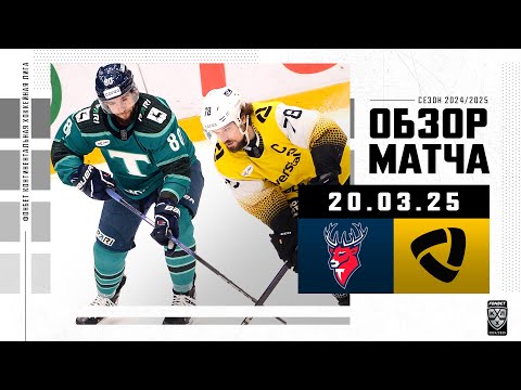 ТОРПЕДО – СЕВЕРСТАЛЬ | Обзор матча Фонбет КХЛ сезон 2024/2025 | 20.03.2025