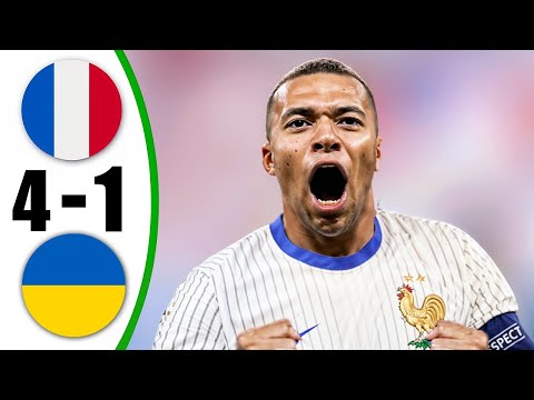 France vs Ukraine 4-1 - All Goals &amp; Highlights - 2025