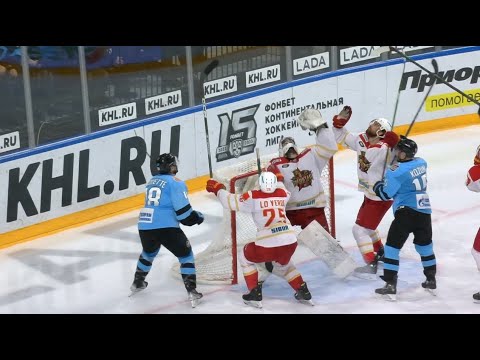 Dinamo Mn vs. Kunlun RS I 30.01.2023 I Highlights KHL / Динамо Мн - Куньлунь РС I 30.01.2023 I Обзор