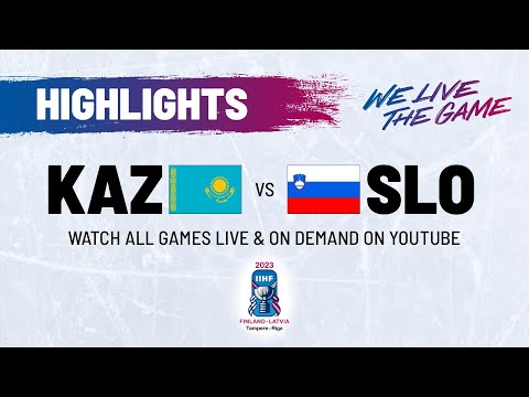 Highlights | Kazakhstan vs. Slovenia | 2023 #IIHFWorlds