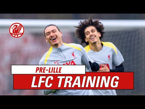 Training games &amp; quick reactions | Liverpool vs. Lille