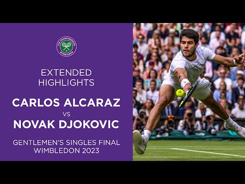 Carlos Alcaraz vs Novak Djokovic: Extended Highlights | Wimbledon 2023 Final