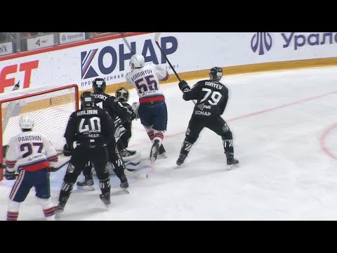 Traktor vs. Neftekhimik | 16.09.2022 | Highlights KHL / Трактор - Нефтехимик | 16.09.2022 | Обзор