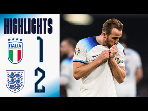 Italy 1-2 England | Kane Becomes England&#039;s Record All-Time Goal Scorer | Highlights