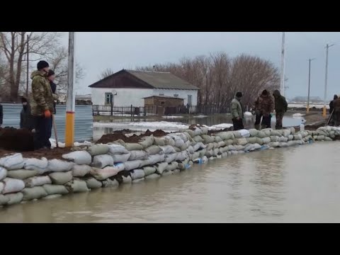 Эвакуация людей из подтопленных сёл продолжается в Костанайской области