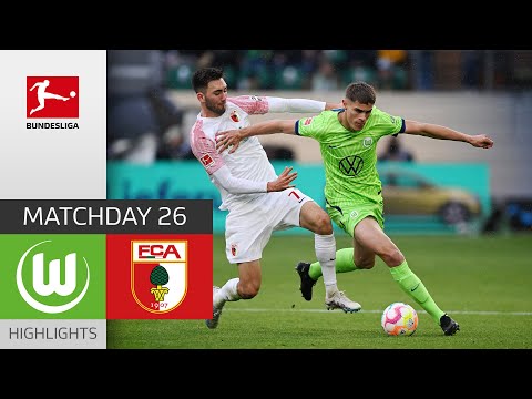 VfL Wolfsburg - FC Augsburg 2-2 | Highlights | Matchday 26 – Bundesliga 2022/23