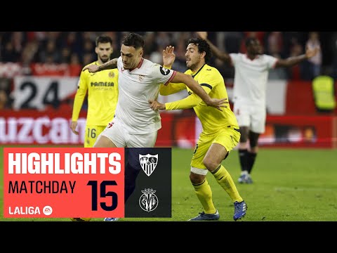 SEVILLA FC - VILLARREAL CF 1-1 | RESUMEN