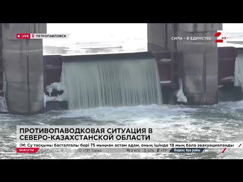 Противопаводковая ситуация в СКО. LIVE