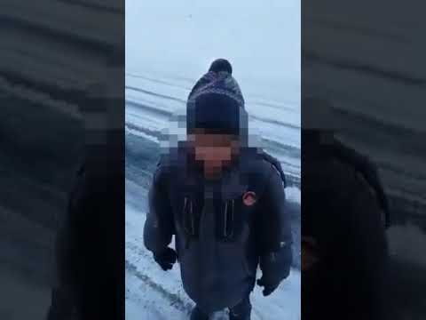 Ребенок в одиночестве бродил по трассе в Алматинской области