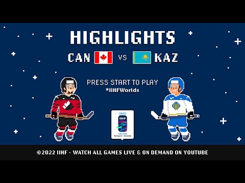 Highlights | Canada vs. Kazakhstan | 2022 #IIHFWorlds