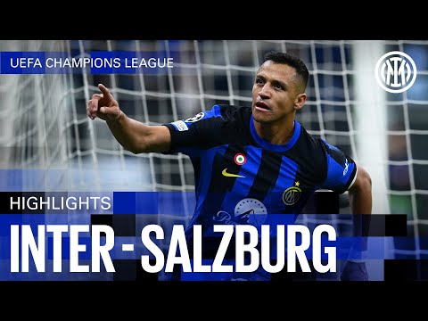 INTER 2-1 SALZBURG | HIGHLIGHTS | UEFA CHAMPIONS LEAGUE 23/24 ⚽⚫🔵