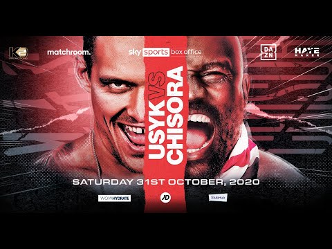 Oleksandr Usyk vs Derek Chisora confirmed for Oct 31 2020