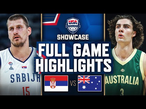 SERBIA vs AUSTRALIA | USAB SHOWCASE | FULL GAME HIGHLIGHTS | July 16, 2024