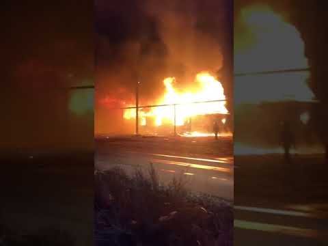 В Тобыле сгорел строящийся дом / Костанайские новости