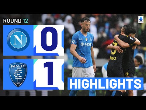 NAPOLI-EMPOLI 0-1 | HIGHLIGHTS | Kovalenko stuns champions at the Diego Maradona | Serie A 2023/24