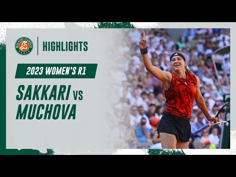 Muchova vs Sakkari Round 1 Highlights | Roland-Garros 2023