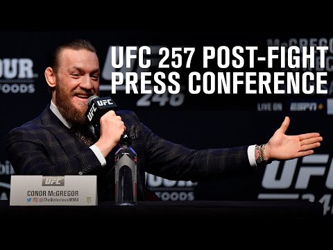 UFC 257: Post-fight Press Conference