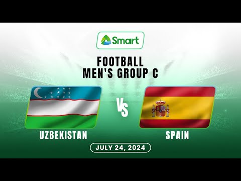 Olympics Men’s Football - Uzbekistan vs Spain - Group C (Full Game Highlights)