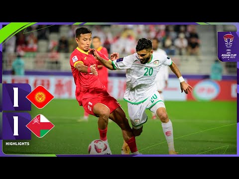 #AsianCup2023 | Group F : Kyrgyz Republic 1 - 1 Oman