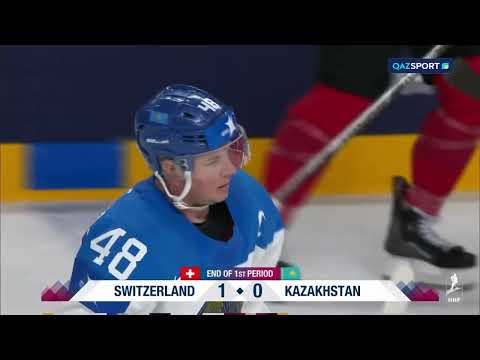Обзор хоккейного матча Швейцария – Казахстан - 5:0. Чемпионат Мира. Элитный дивизион