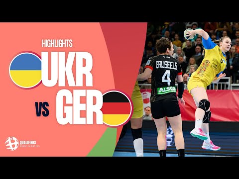 Ukraine vs Germany | HIGHLIGHTS | Round 5 | Women&#039;s EHF EURO 2024 Qualifiers