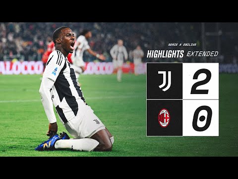 EXTENDED HIGHLIGHTS | Juventus 2-0 Milan | Mbangula and Weah for the win!