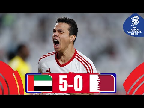 Lima&#039;s one man show! | United Arab Emirates - Qatar | Highlights #AsianQualifiers - Road To 26