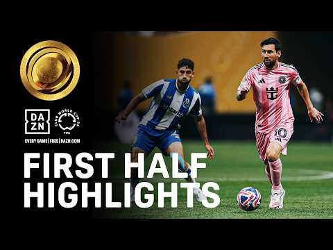 Lionel Messi &amp; Inter Miami Trail FC Porto After Questionable PK | FIFA Club World Cup Highlights