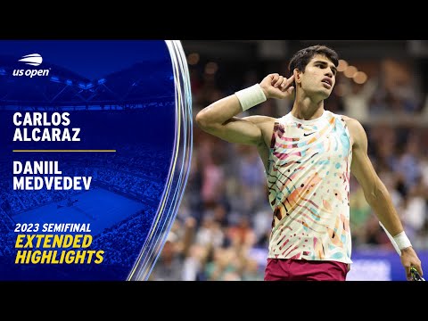 Carlos Alcaraz vs. Daniil Medvedev Extended Highlights | 2023 US Open Semifinal