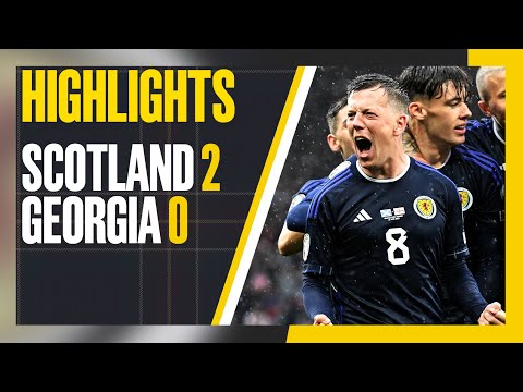 Scotland 2-0 Georgia | McGregor and McTominay Extend Lead! | EURO 2024 Qualifying Highlights