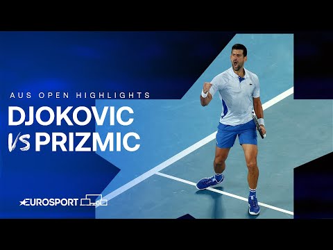 Gruelling Contest! 🫨 | Novak Djokovic v Dino Prizmic | Australian Open 2024 Highlights 🇦🇺