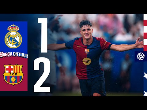 HIGHLIGHTS | REAL MADRID 1 vs 2 FC BARCELONA | USA TOUR 2024