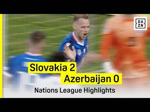 NATIONS LEAGUE | Slovakia vs. Azerbaijan Highlights